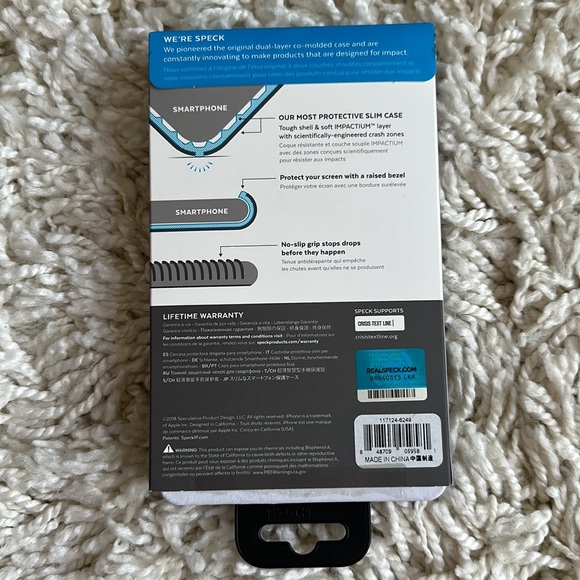 Speck iPhone XS iPhone X Case Gray Green - Picture 15 of 16